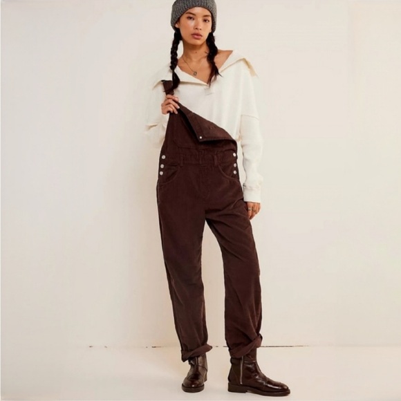 We The Free Ziggy Corduroy Overalls - Picture 2 of 9